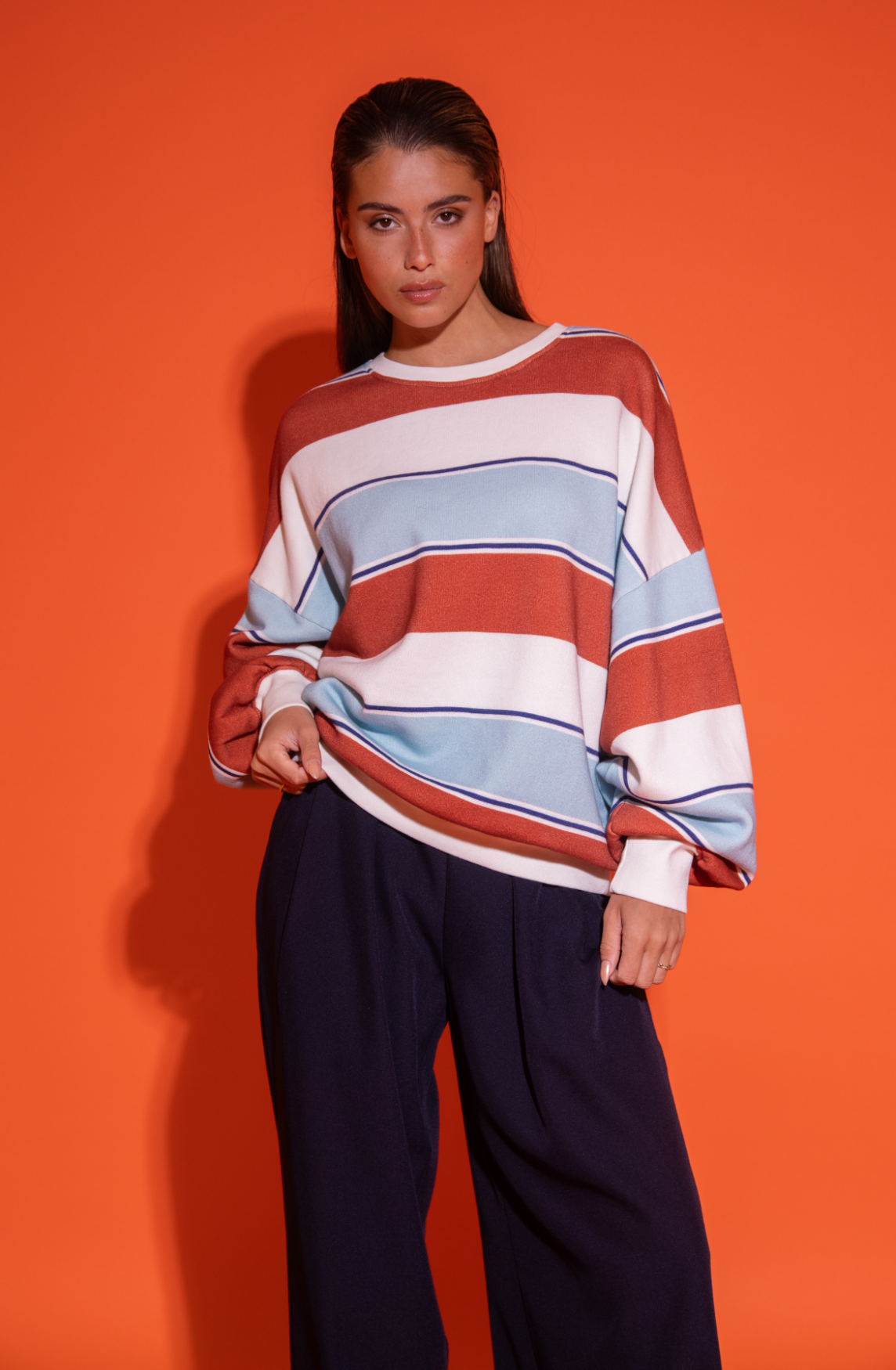 Daisey sweater | Multi Print