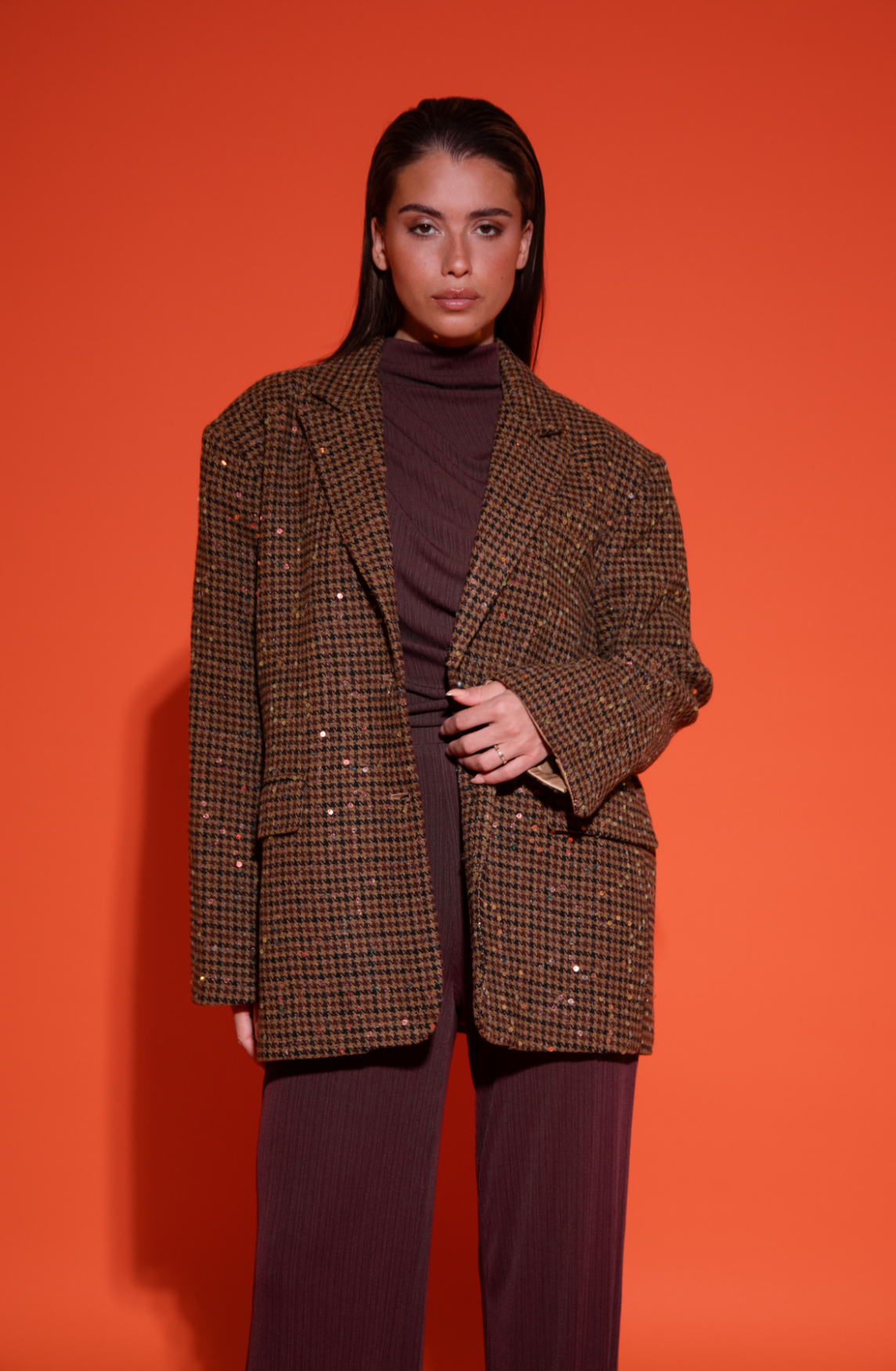 Midnight Blazer | Multi Print