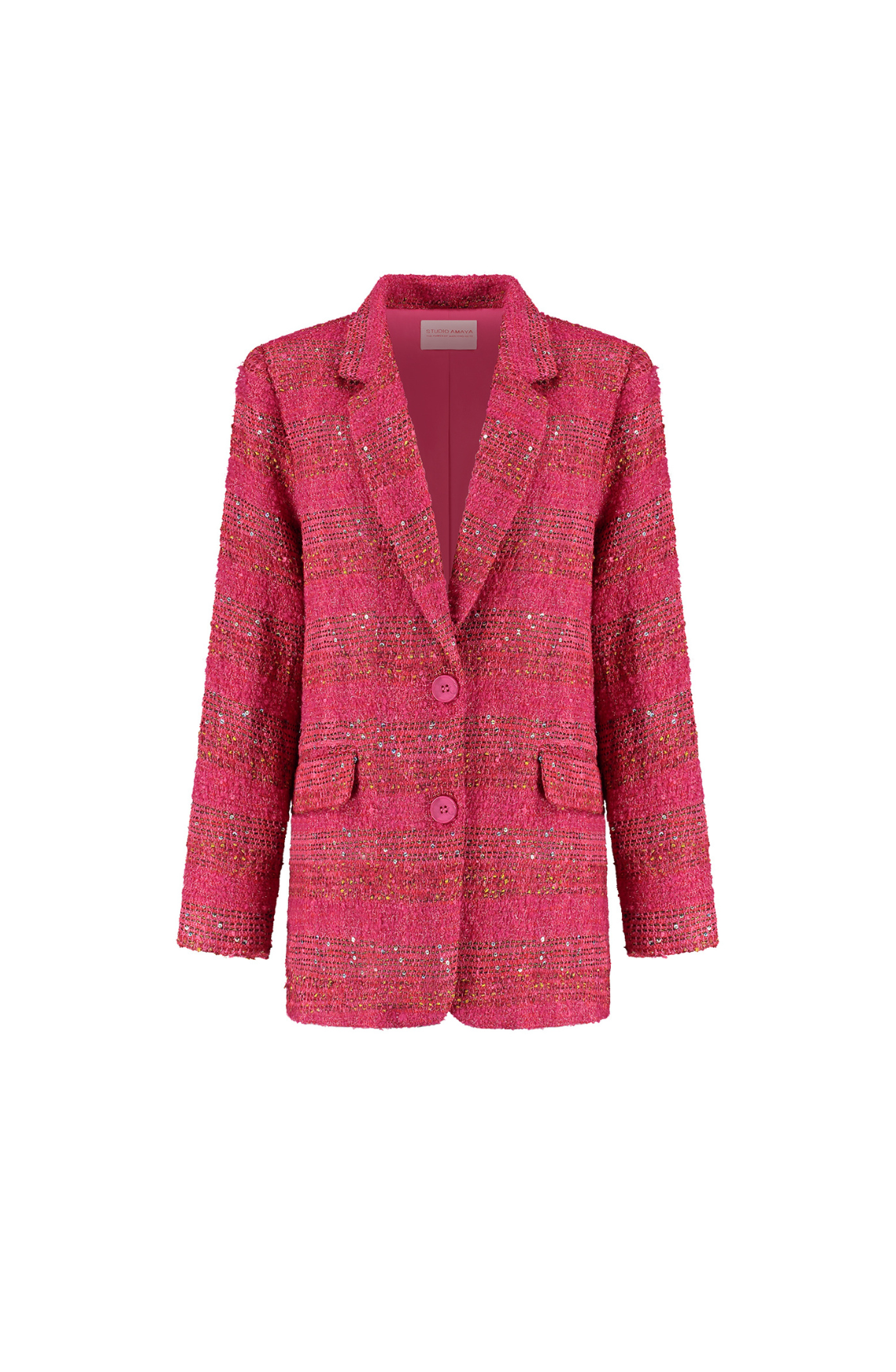 Avayah Flower Lapel Blazer