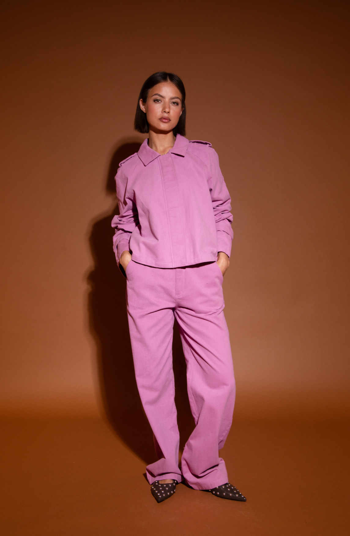 Harper Broek | Roze