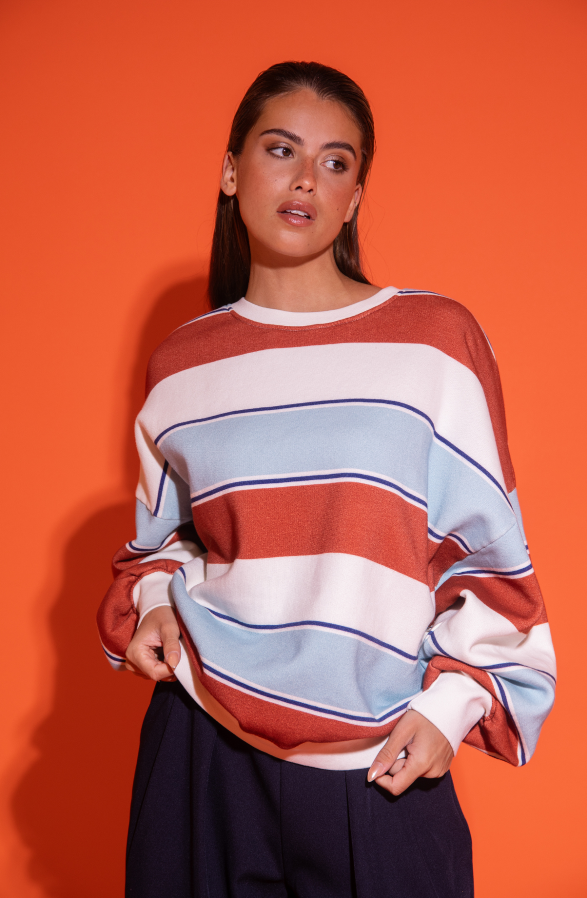 Daisey sweater | Multi Print