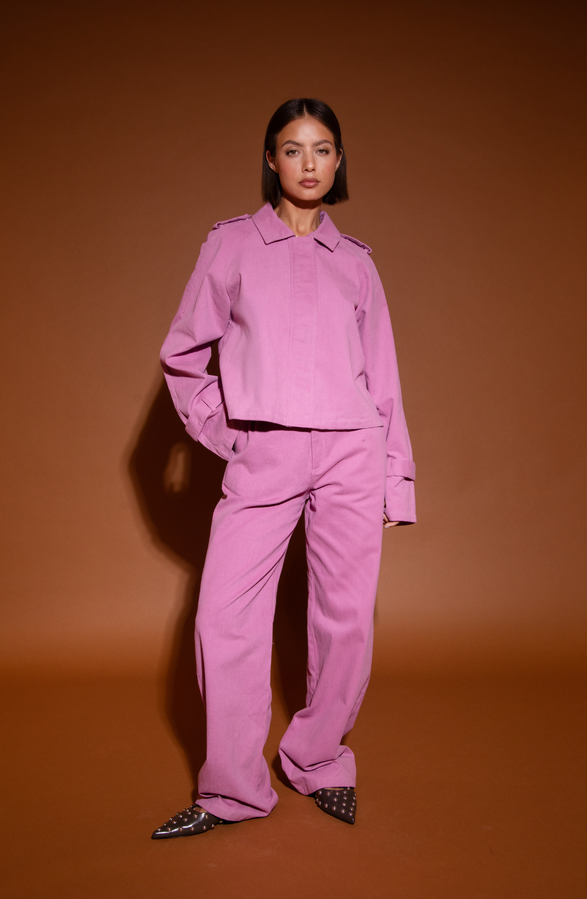 Harper Broek | Roze