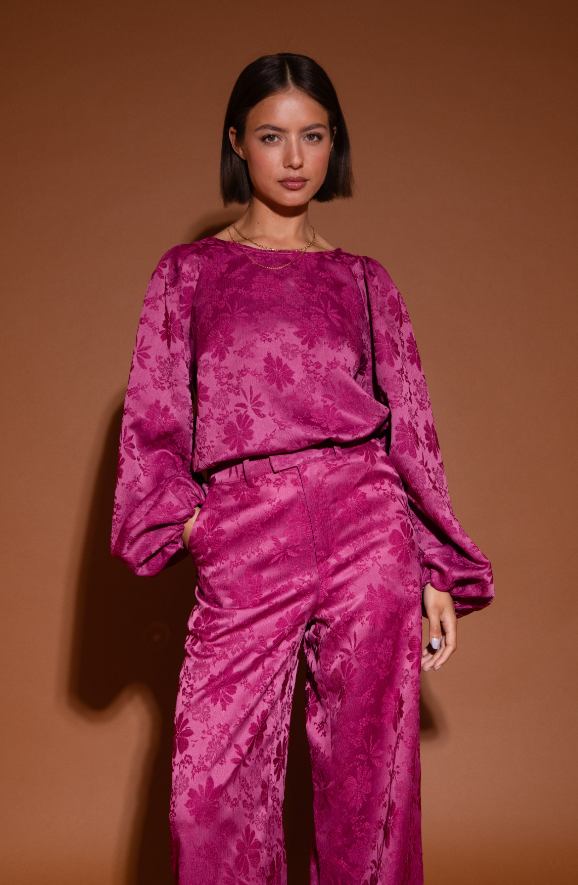 Ellie Blouse | Fuchsia