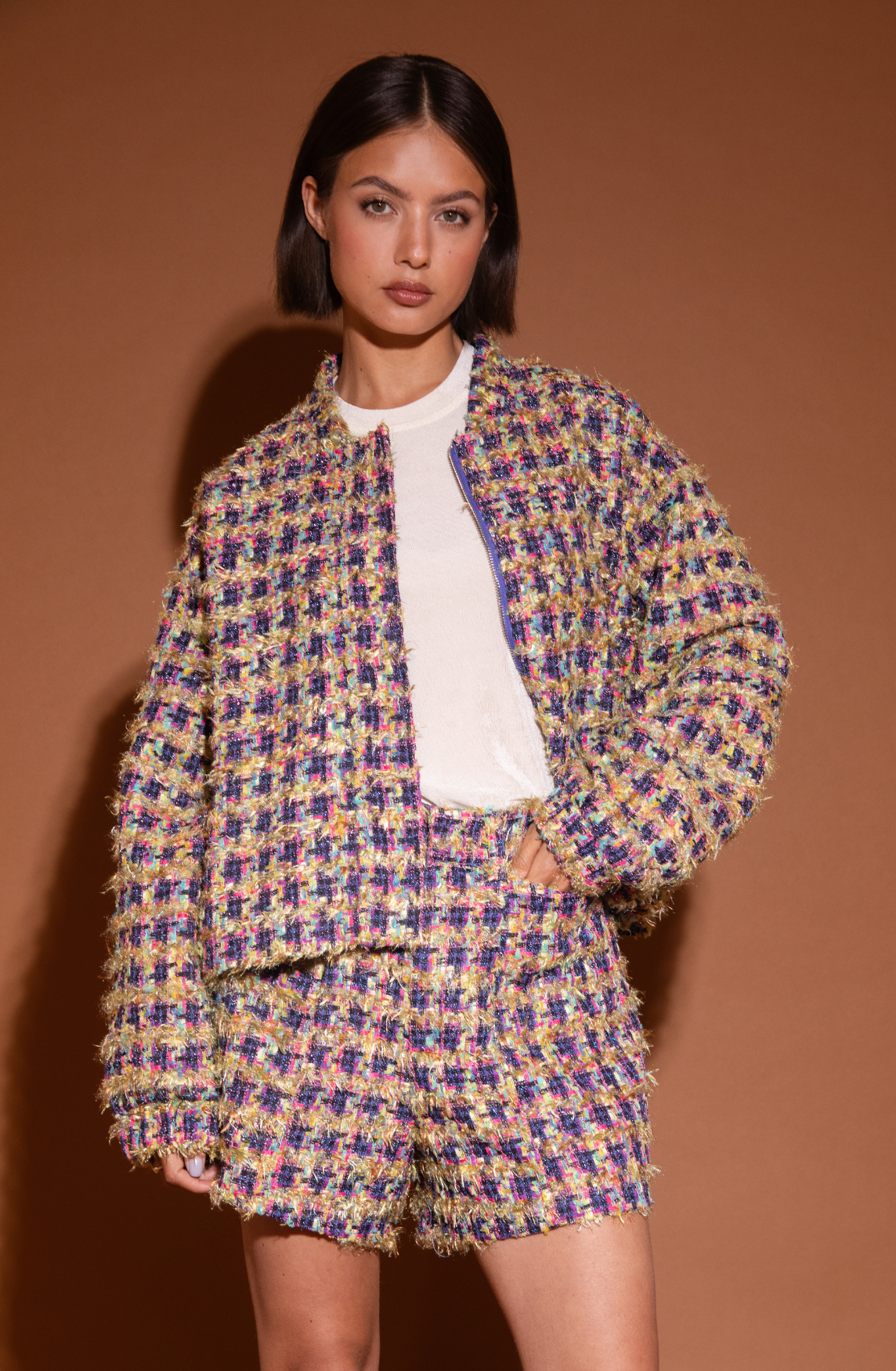 Fleur Bomber | Multi Print