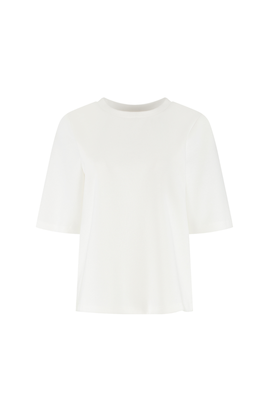 Lilly T-Shirt | White | Boxy | Basic | STUDIO AMAYA