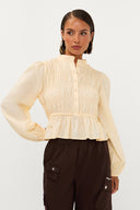 Hanne Blouse | Beige