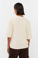 Lilly T-Shirt | Gebroken Wit