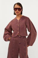 Kael jacket | Bordeaux