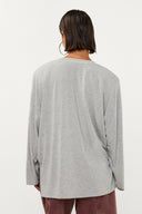 Kaki T-shirt | Grijs