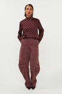 Selya Blouse | Bordeaux