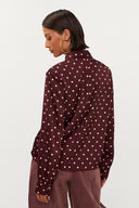 Selya Blouse | Bordeaux