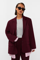 Haven Blazer | Bordeaux