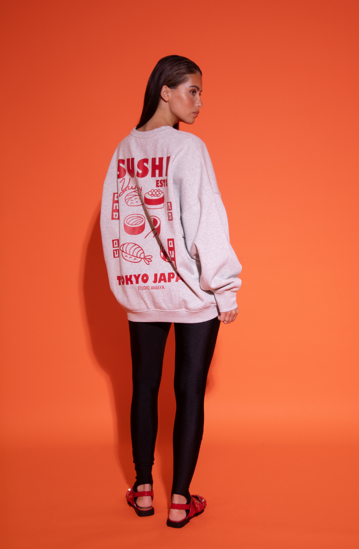 Japan Sweater | Grijs