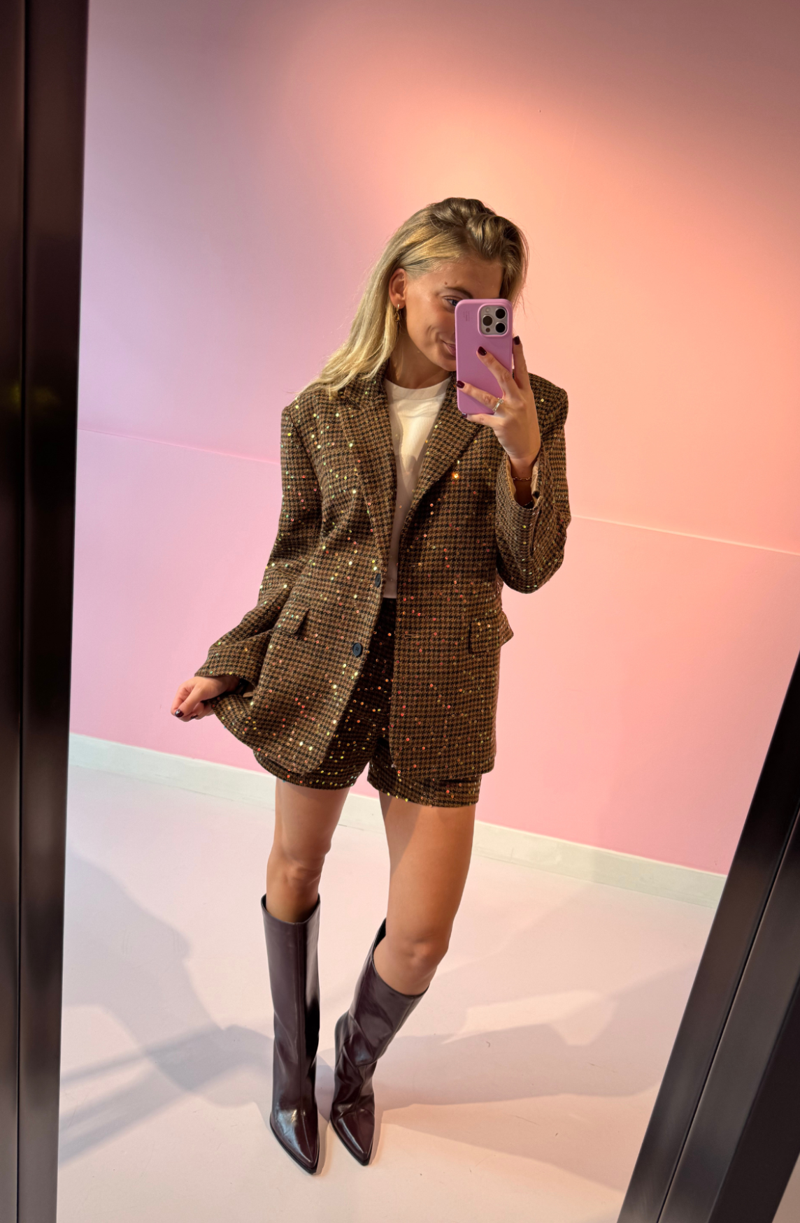 Midnight Blazer | Multi Print
