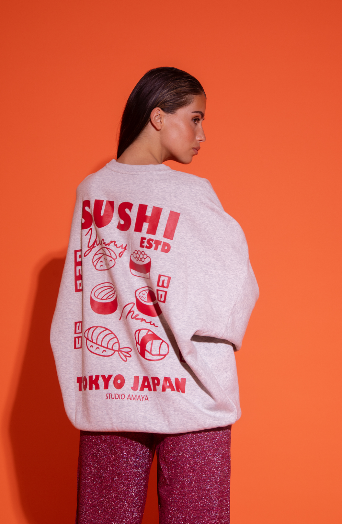 Japan Sweater | Grijs