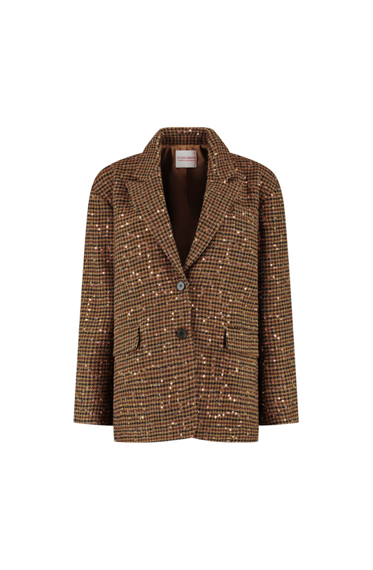 Midnight Blazer | Multi Print