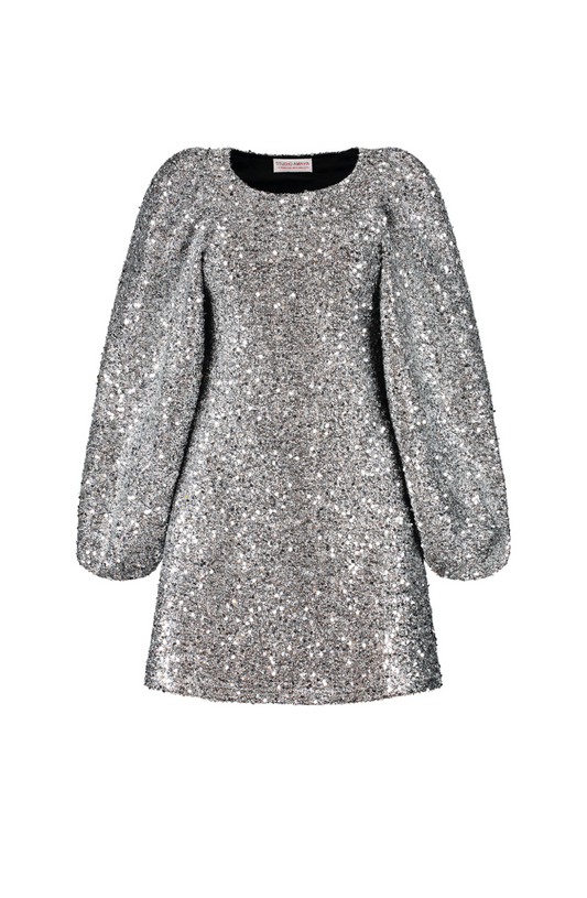 Shimmer Jurk | Zilver