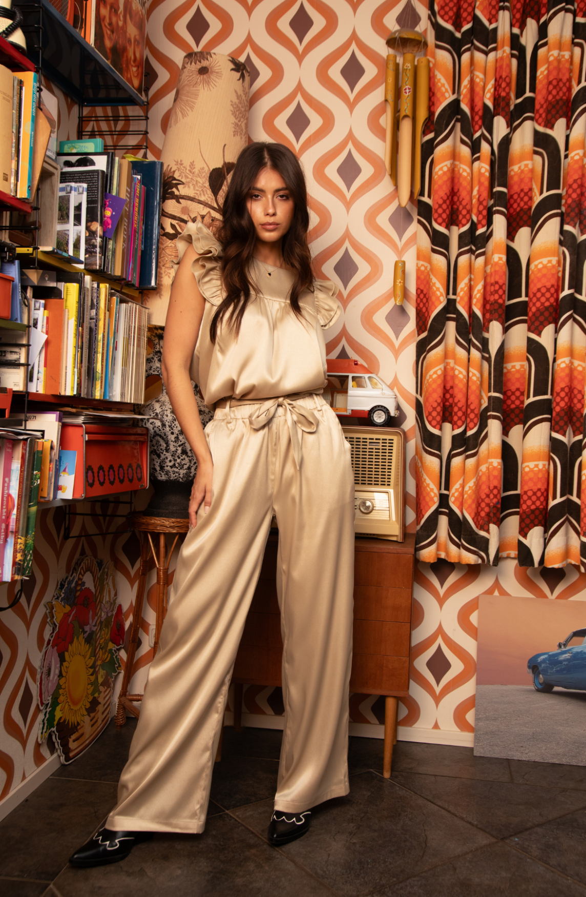 Carmen Pants | Beige