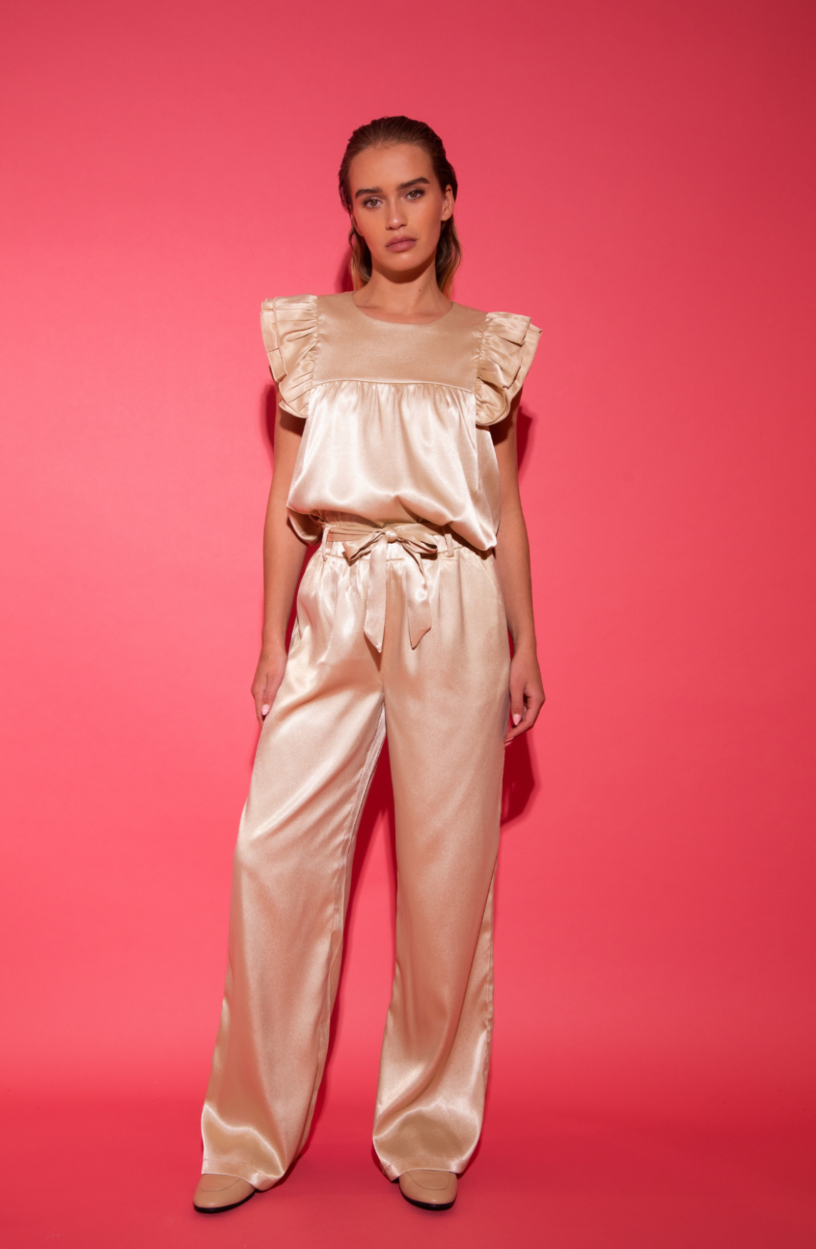 Carmen Pants | Beige