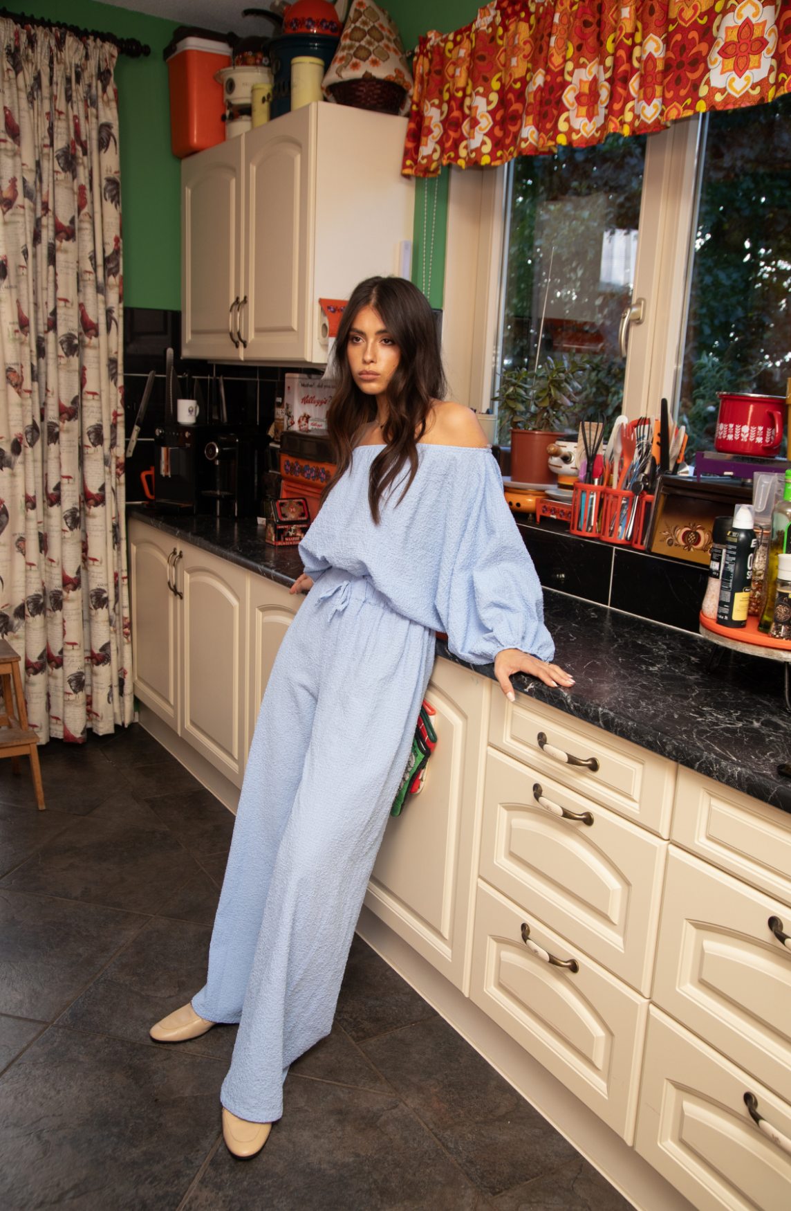 July Pants | Blauw