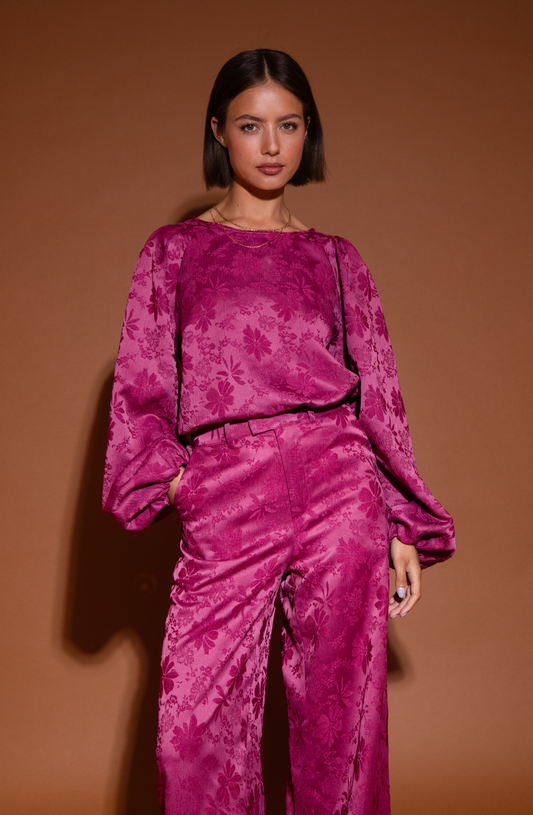 Ellie Blouse | Fuchsia