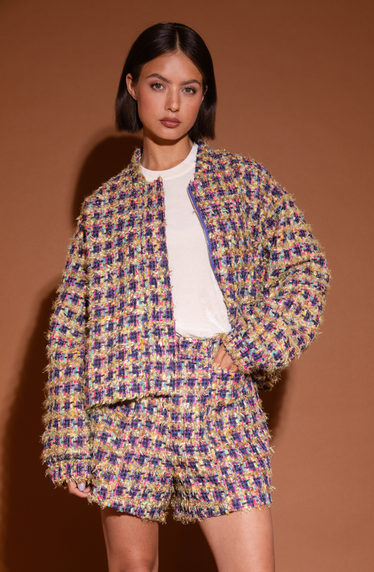 Fleur Bomber | Multi Print