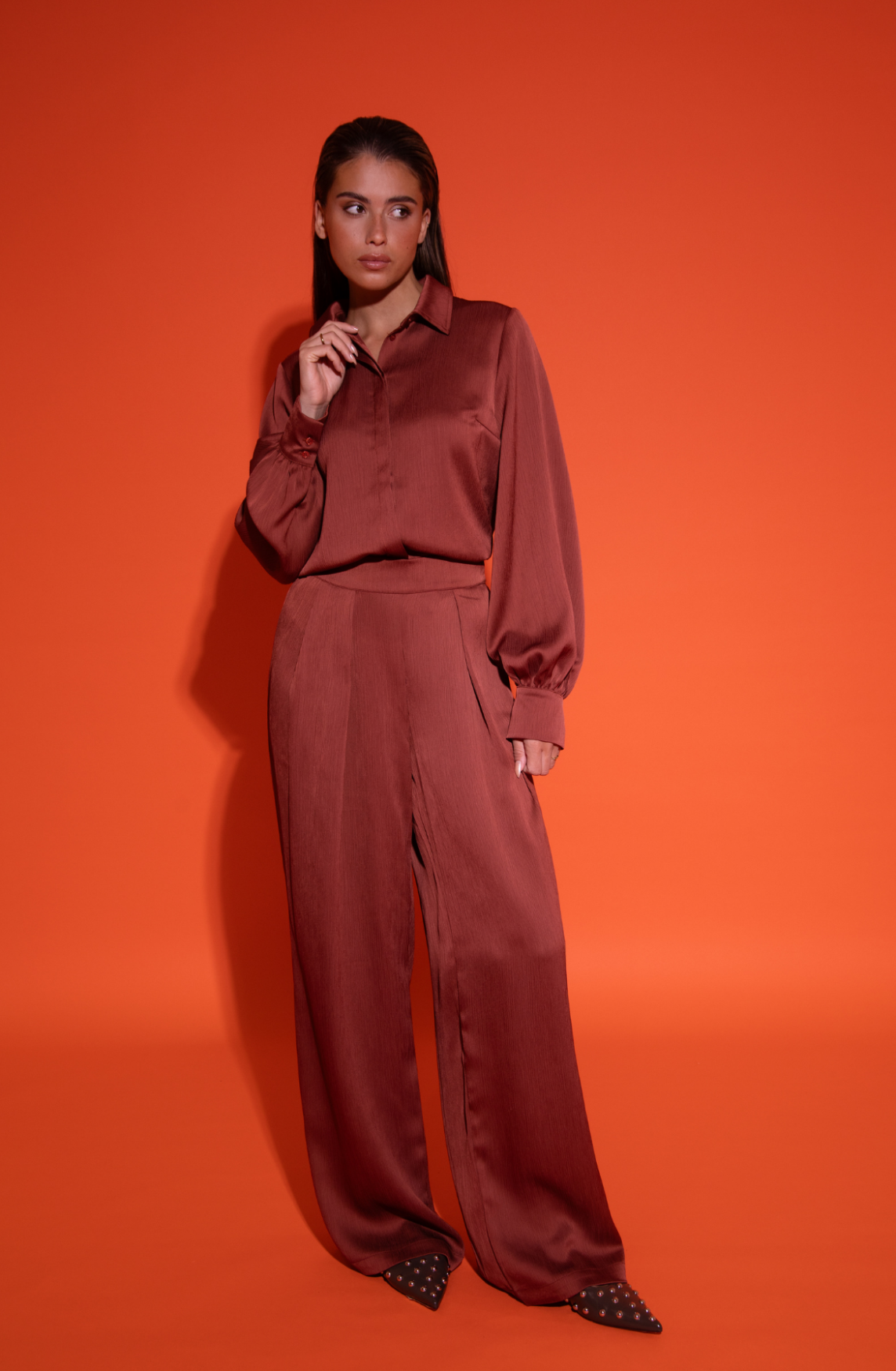 Montana Blouse | Oranje