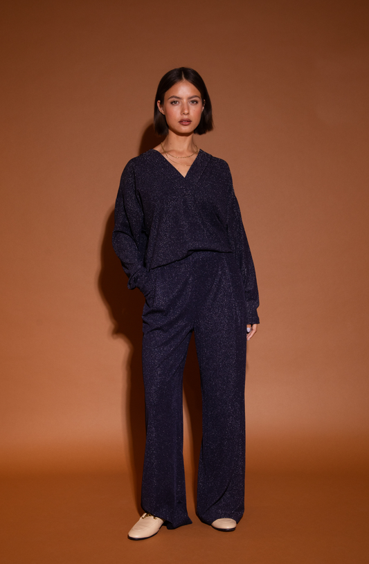Lova Broek | Blauw