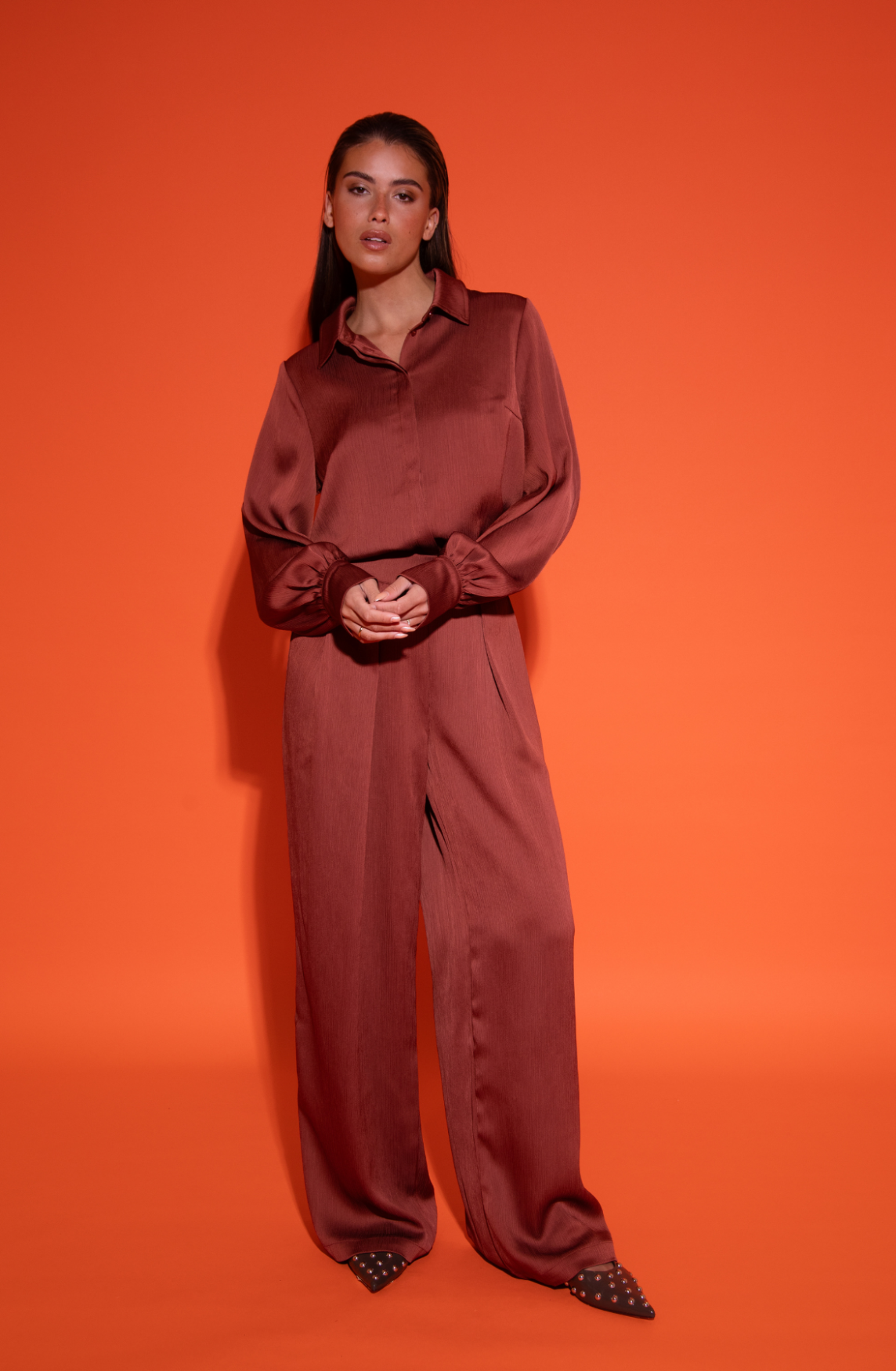 Montana Blouse | Oranje