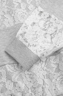 Lace Sweater | Grey