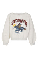 Sun Set Studio Sweater | Grey