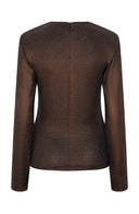 Party Top | Brown