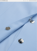 Blue’s Blazer Dress | Blauw