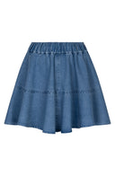 Kaki Skirt | Blauw