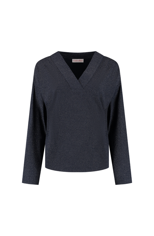 Alma Blouse | Blauw