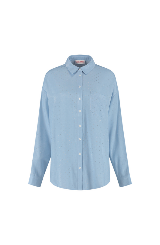 Daphne Blouse | Licht Blauw
