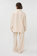 Noomi Oversized Blazer | Beige