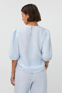 Alina Top | Liht Blauw