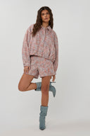 Sofia Short Boucle | Multi Print