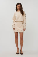 Trix Skirt | Beige