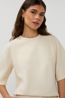 Lilly T-shirt | Beige