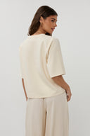 Lilly T-shirt | Beige
