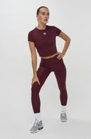 Core Legging - Bordeaux | Bordeaux