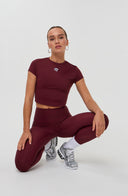Essentiel Tee | Bordeaux