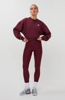 Flow Sweater | Bordeaux
