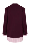 Haven Blazer | Bordeaux
