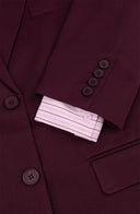 Haven Blazer | Bordeaux
