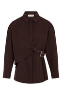 Roos Blouse | Bruin