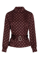 Selya Blouse | Bordeaux