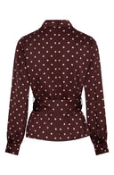 Selya Blouse | Bordeaux